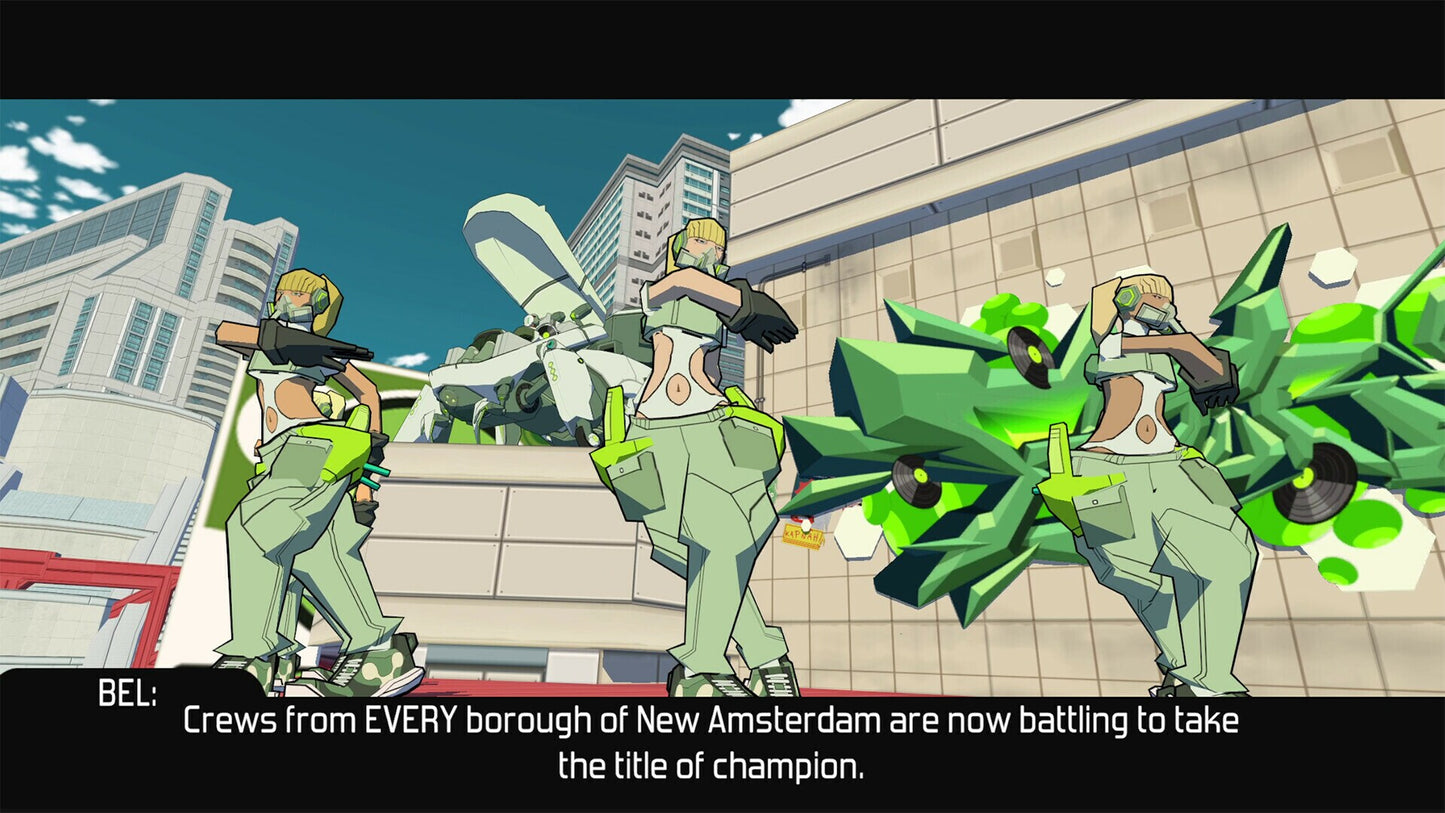 Bomb Rush Cyberfunk (PC) - Steam Gift - GLOBAL   - Team Reptile [Email/Instant Delivery]