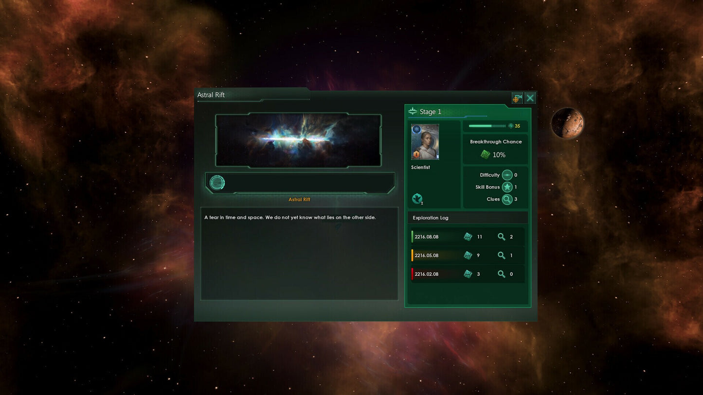 Stellaris: Astral Planes (PC) - Steam Gift - GLOBAL   - Paradox Interactive [Email/Instant Delivery]