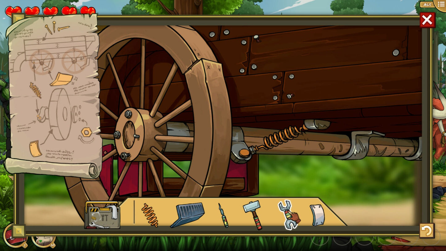 Scarlet Hood and the Wicked Wood (PC) - Steam Key - GLOBAL   - Headup [Email/Instant Delivery]