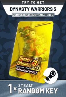 Try To Get DYNASTY WARRIORS 3: Complete Edition Remastered - Random 1 Key (PC) - Steam Key - GLOBAL  [Email/Instant Delivery]