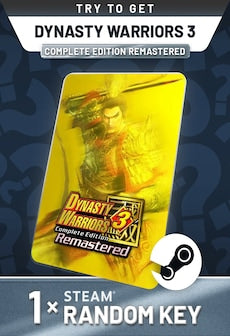 Try To Get DYNASTY WARRIORS 3: Complete Edition Remastered - Random 1 Key (PC) - Steam Key - GLOBAL  [Email/Instant Delivery]