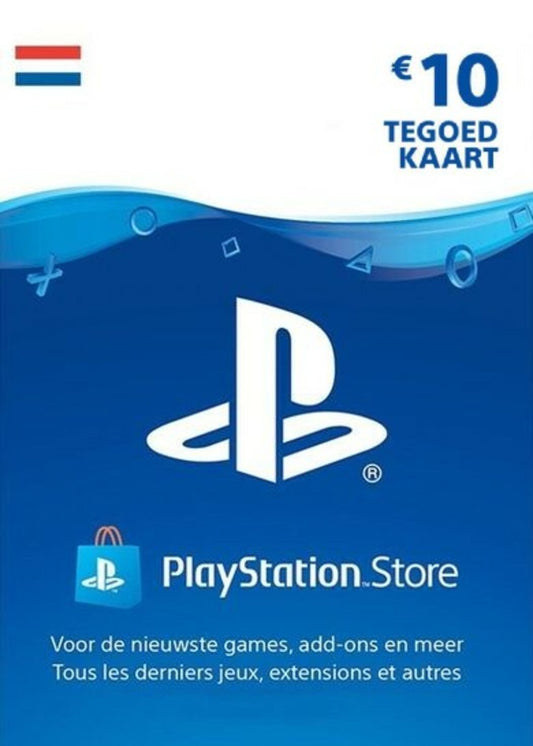 PlayStation Network Gift Card 10 EUR - PSN Netherlands   - PSN [Email/Instant Delivery]