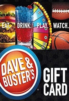 Dave & Busters Gift Card 500 USD - Key - UNITED STATES Dave&Busters - [Email/Instant Delivery]