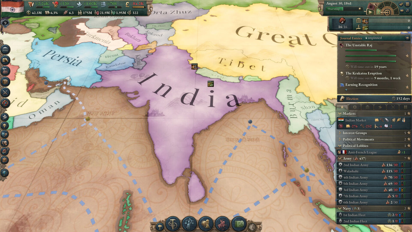 Victoria 3: Pivot of Empire (PC) - Steam Key - NORTH AMERICA  [Email/Instant Delivery]