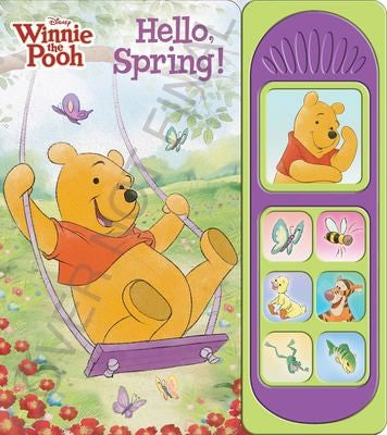 Disney Winnie the Pooh: Hello, Spring! Sound Book [With Battery] - Pi Kids - Pi Kids
