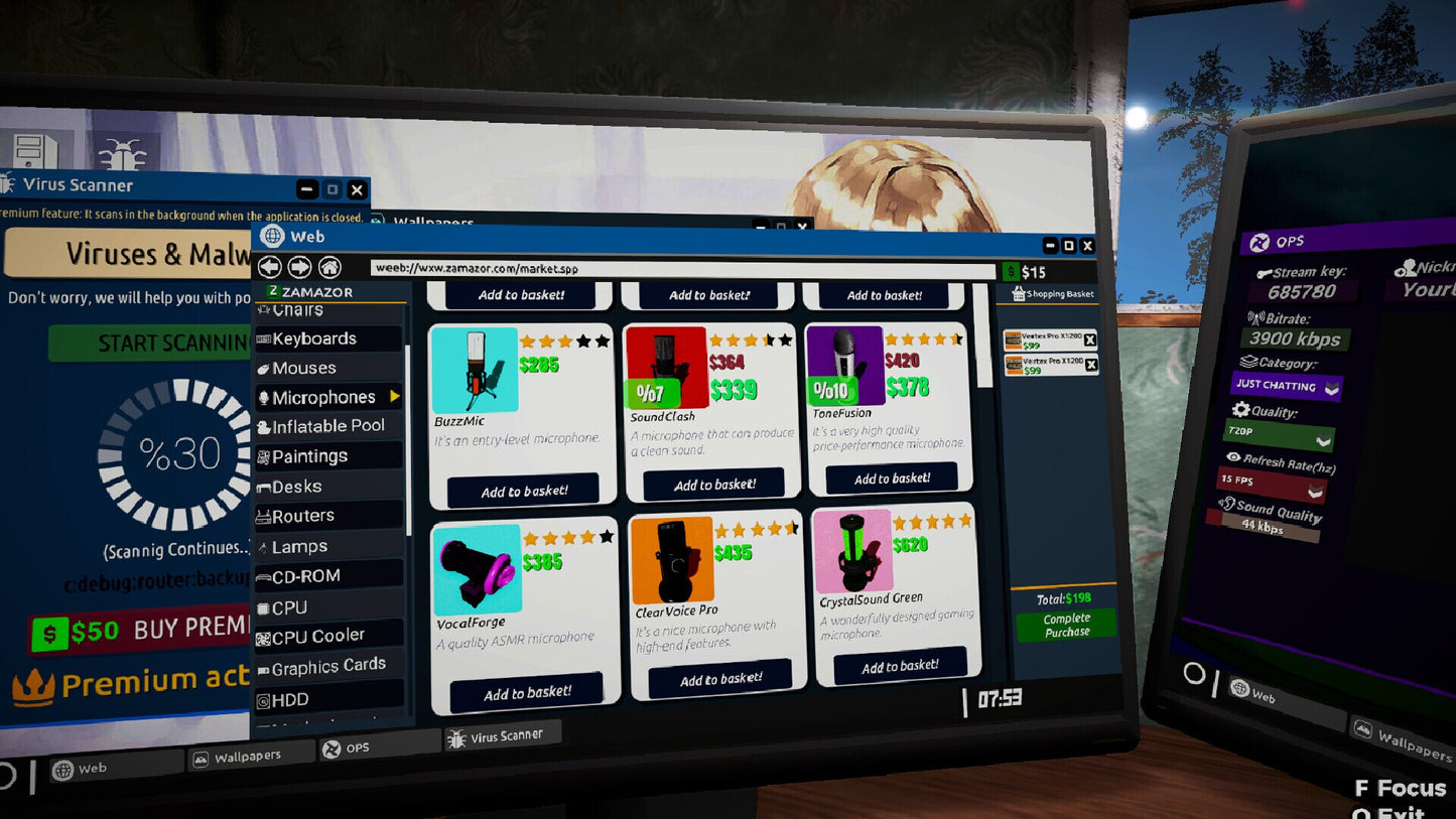 Streamer Life Simulator 2 (PC) - Steam Gift - GLOBAL   - Cheesecake Dev [Email/Instant Delivery]