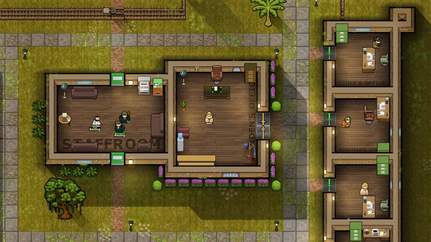 Prison Architect: Jungle Pack (PC) - Steam Key - GLOBAL   - Paradox Interactive [Email/Instant Delivery]