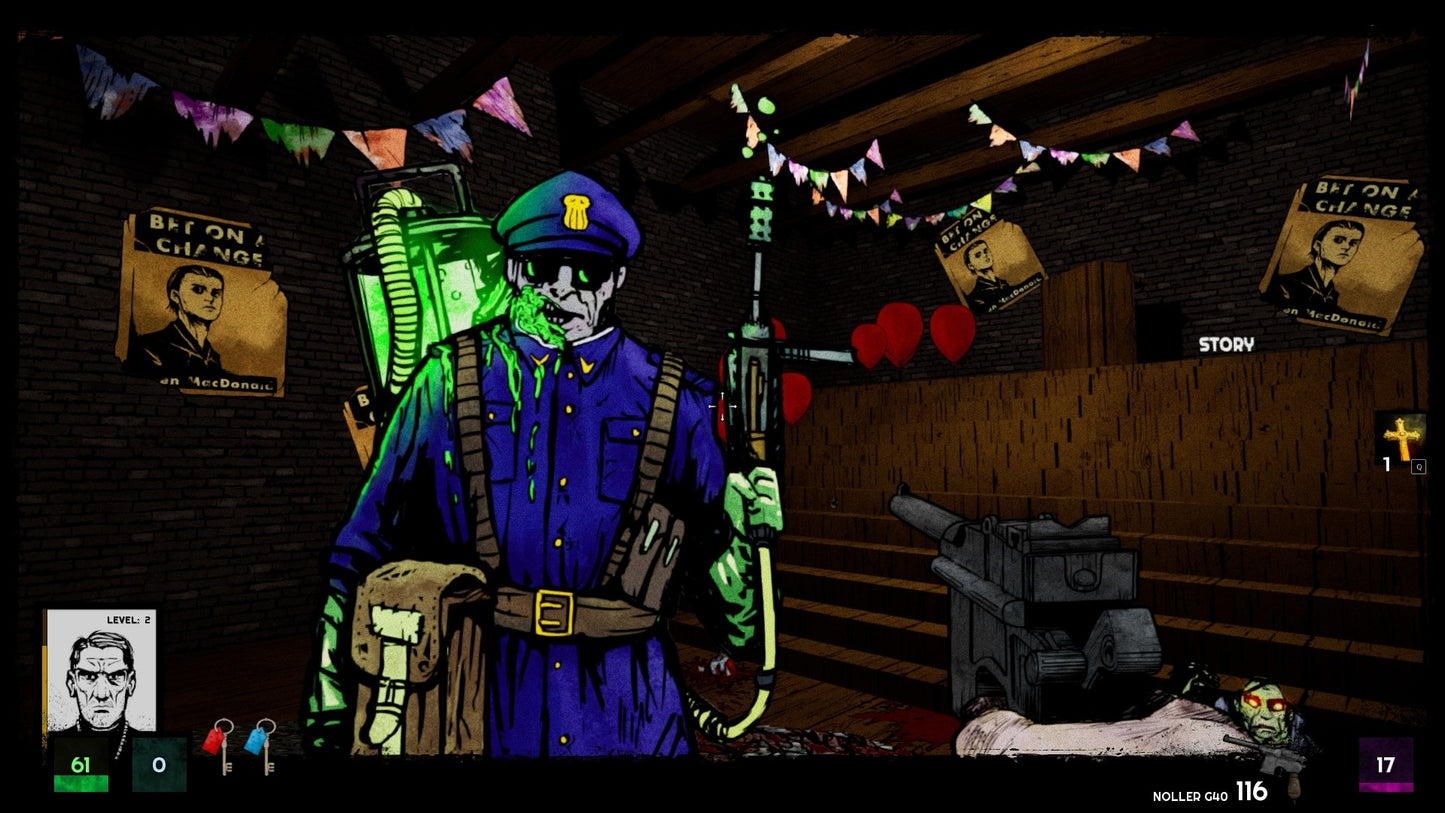 Forgive Me Father (PC) - Steam Gift - NORTH AMERICA   - Fulqrum Publishing [Email/Instant Delivery]