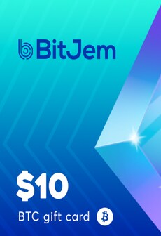 BitJem Crypto Gift Card Bitcoin 10 USD - BitJem Key  [Email/Instant Delivery]