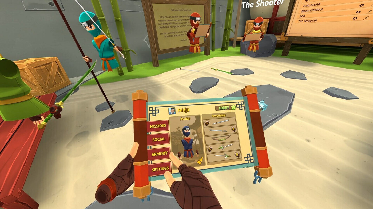 Fruit Ninja VR 2 (PC) - Steam Key - GLOBAL   - Halfbrick Studios Pty Ltd [Email/Instant Delivery]