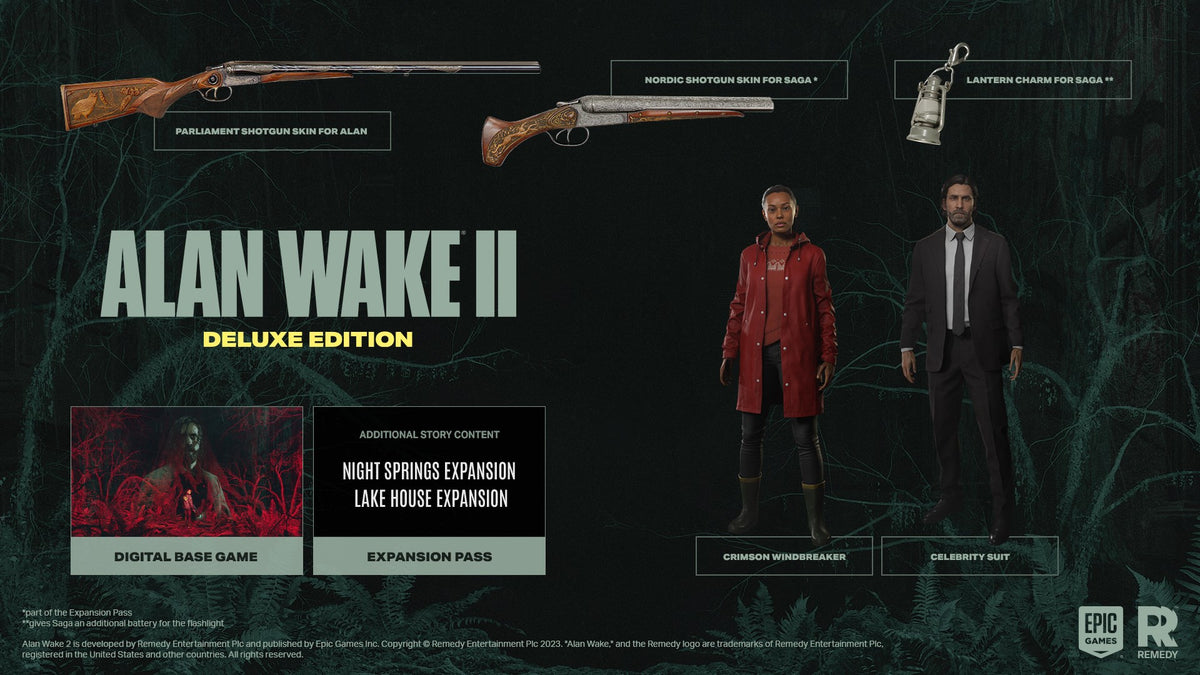 Alan Wake 2 Deluxe Edition EU Xbox Series X|S CD Key  OTHER Epic Games - [Email/Instant Delivery]