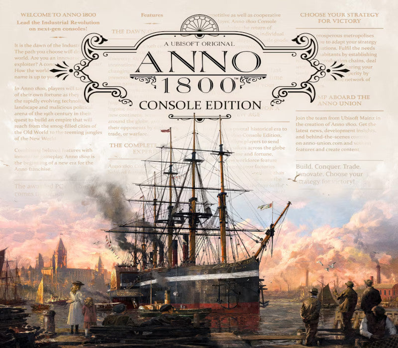 Anno 1800 Console Edition PS5 Account PlayStation 5 -  REGION FREE Ubisoft - [Email/Instant Delivery]