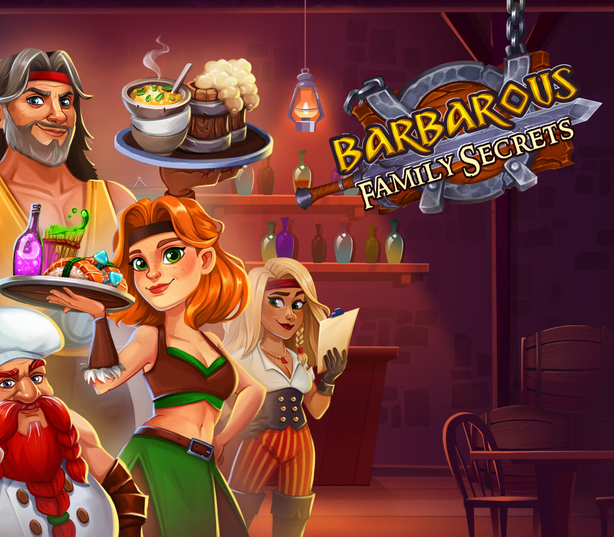 Barbarous: Family Secrets Steam CD Key  REGION FREE GameHouse - [Email/Instant Delivery]