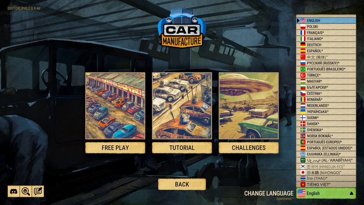 Car Manufacture PC Steam Account  REGION FREE PlayWay S.A. - [Email/Instant Delivery]