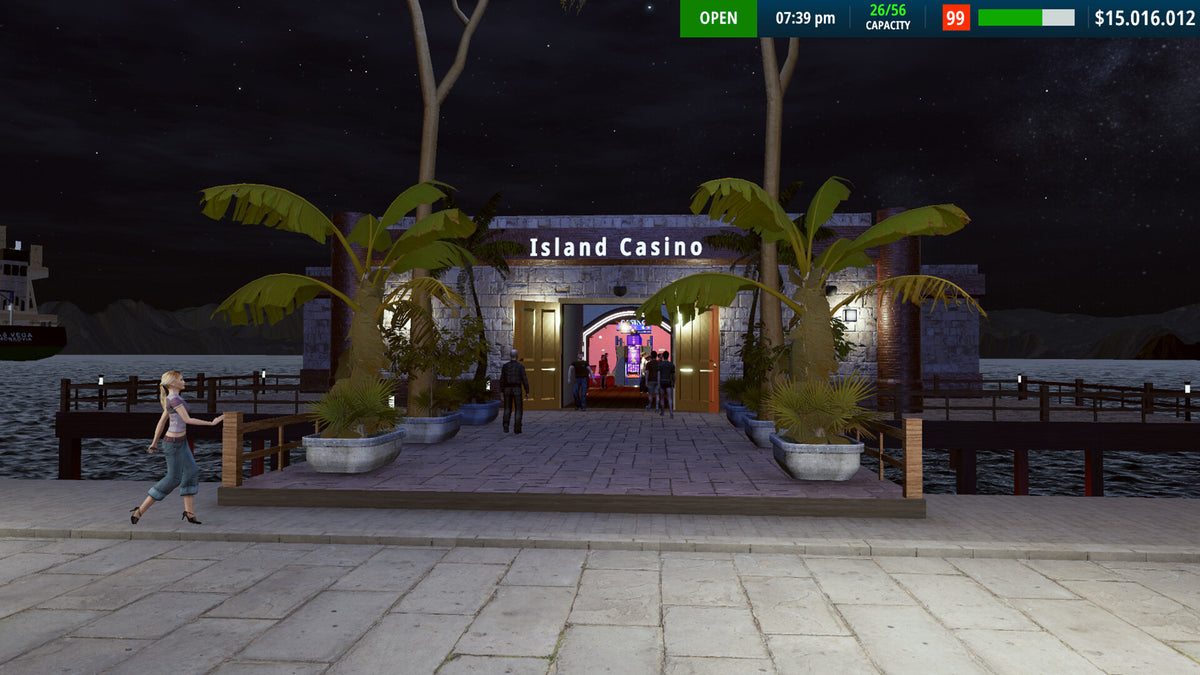 Casino Island Simulator PC Steam CD Key  REGION FREE Clap Games - [Email/Instant Delivery]