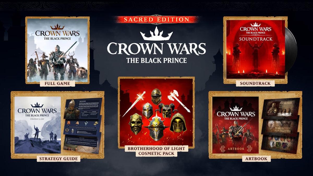 Crown Wars: The Black Prince: Sacred Edition PC Steam Account  REGION FREE Nacon - [Email/Instant Delivery]