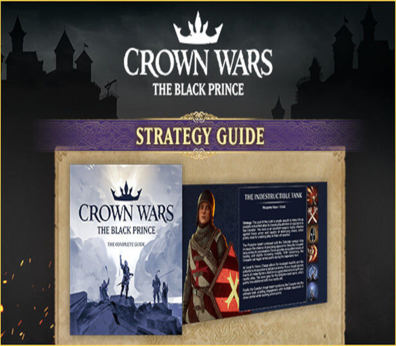 Crown Wars: The Black Prince - Strategy Guide DLC PC Steam CD Key  REGION FREE Nacon - [Email/Instant Delivery]