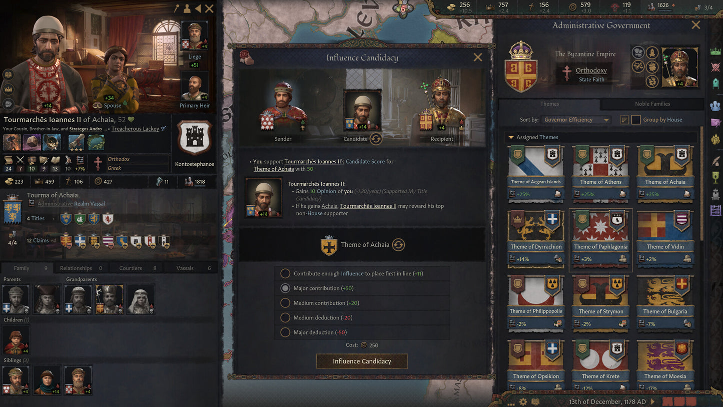 Crusader Kings III - Roads to Power DLC (without CN) PC Steam CD Key  REGION FREE Paradox Interactive - [Email/Instant Delivery]