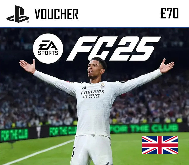 EA SPORTS FC 25 PlayStation Network Card £70 UK PlayStation 5 -  EUROPE Electronic Arts - [Email/Instant Delivery]