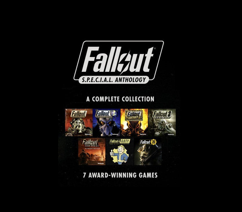 Fallout S.P.E.C.I.A.L Anthology Steam CD Key   Rest of the world (RoW) - custom Bethesda Softworks - [Email/Instant Delivery]