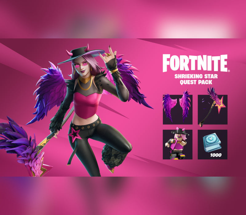 Fortnite - Shrieking Star Quest Pack DLC EU XBOX One / Xbox Series X|S CD Key Xbox One -  OTHER Epic Games Inc. - [Email/Instant Delivery]