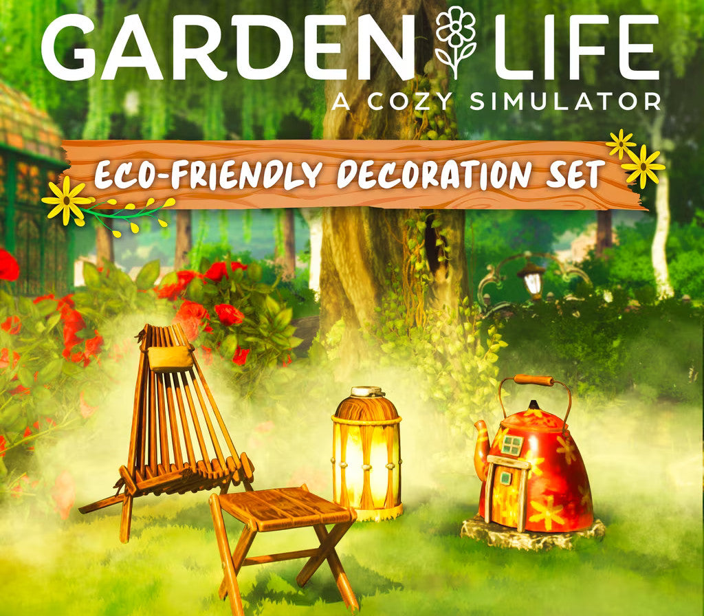 Garden Life - Eco-friendly Decoration Set DLC EU Nintendo Switch CD Key   EUROPE - all countries Nacon - [Email/Instant Delivery]
