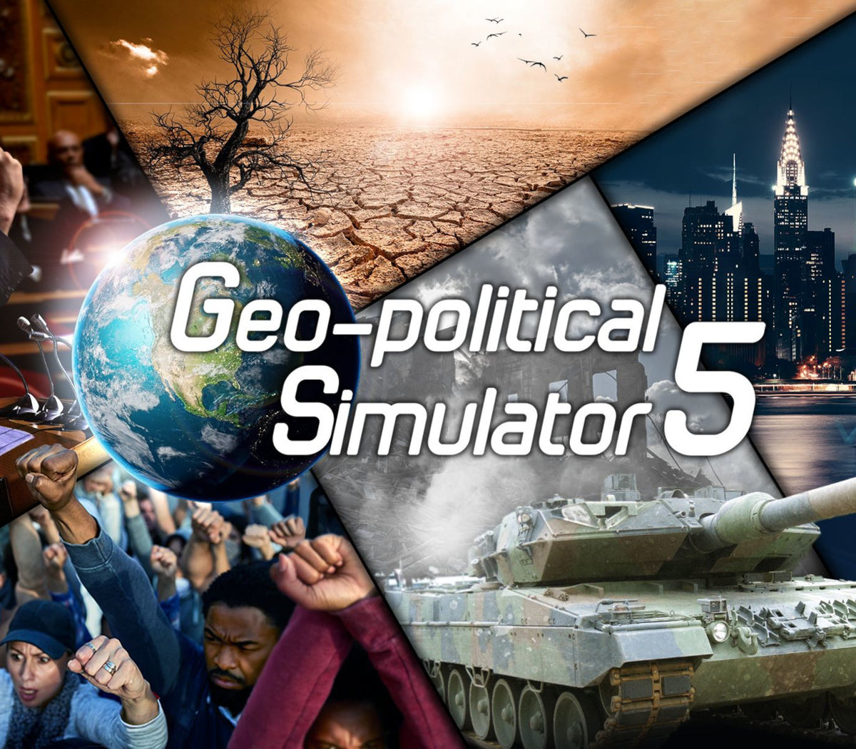Geo-Political Simulator 5 PC Steam CD Key  REST OF THE WORLD Eversim - [Email/Instant Delivery]