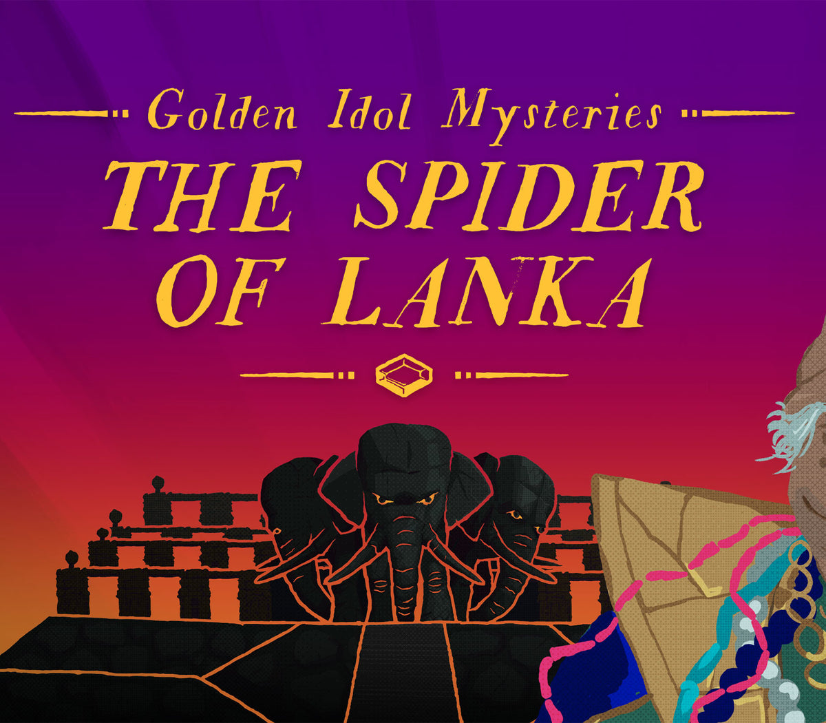The Case of the Golden Idol - Golden Idol Mysteries: The Spider of Lanka DLC Steam CD Key  REGION FREE Playstack - [Email/Instant Delivery]
