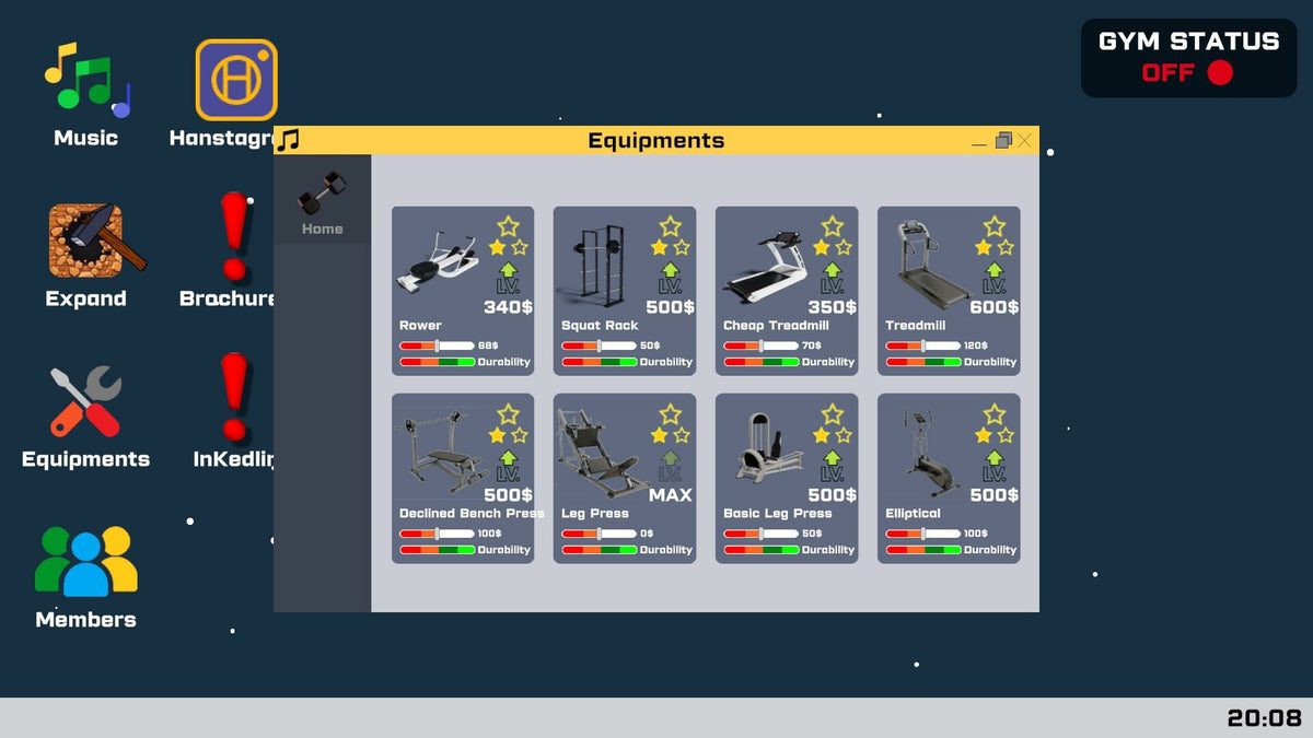 Gym Manager PC Steam CD Key  REGION FREE PlayWay S.A. - [Email/Instant Delivery]