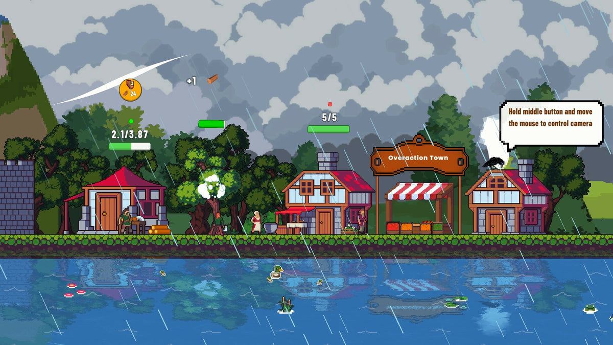 Incremental Town RPG PC Steam CD Key  REGION FREE Overaction Game Studio - [Email/Instant Delivery]
