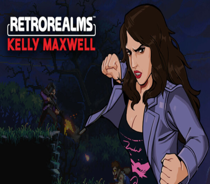 RetroRealms: Kelly Maxwell DLC PC Steam CD Key   REGION FREE Boss Team Games - [Email/Instant Delivery]