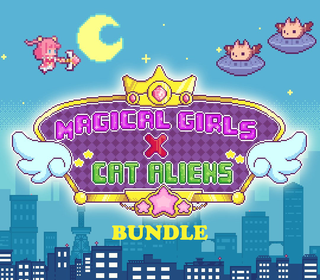 Magical Girls vs Cat Aliens Bundle Xbox One / Xbox Series X|S / PC Account  REGION FREE Synnergy Circle Games - [Email/Instant Delivery]