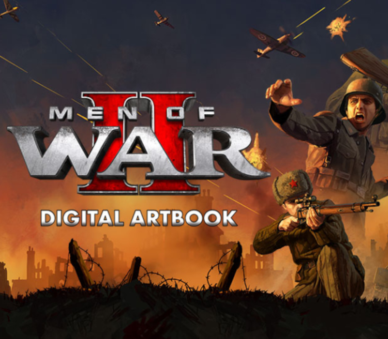Men of War II - Digital Artbook DLC PC Steam CD Key  REGION FREE Fulqrum Publishing - [Email/Instant Delivery]