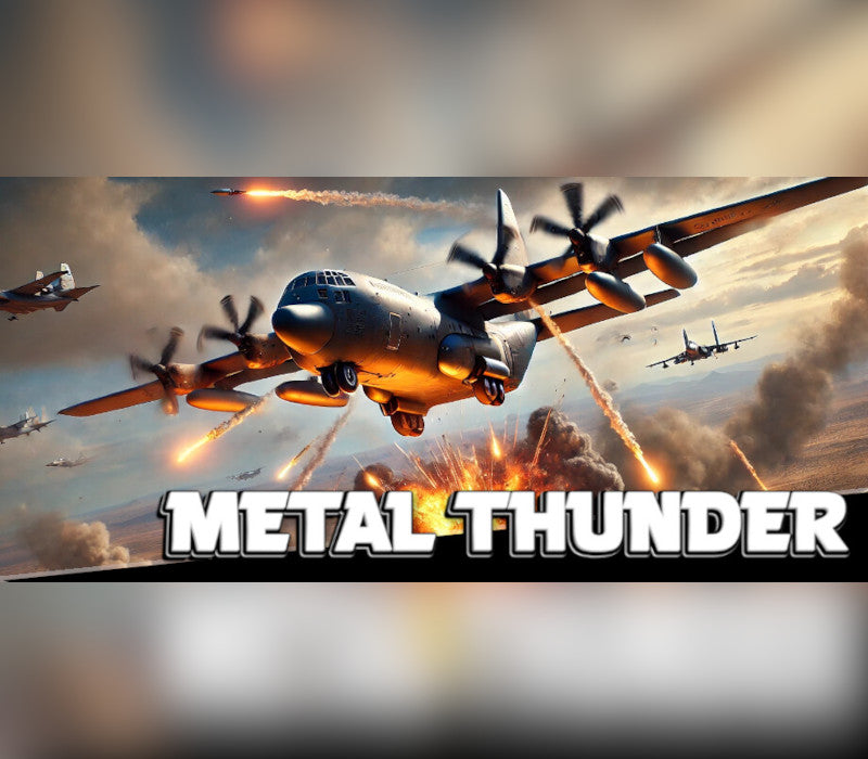 Metal Thunder PC Steam CD Key  REGION FREE Dumbbell Games - [Email/Instant Delivery]