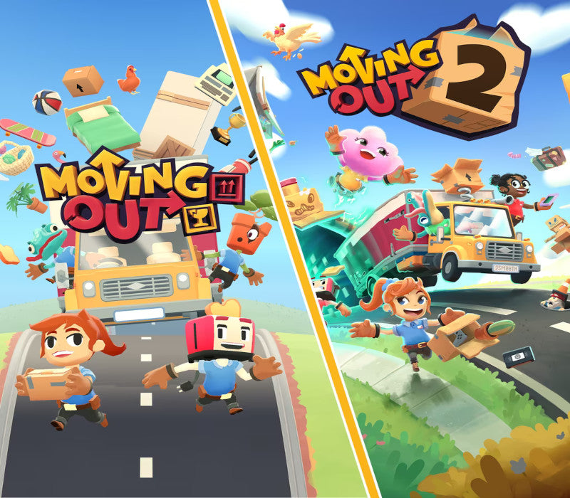 Moving Out + Moving Out 2 Bundle XBOX One / Xbox Series X|S / PC Account Xbox One -  REGION FREE Team17 - [Email/Instant Delivery]
