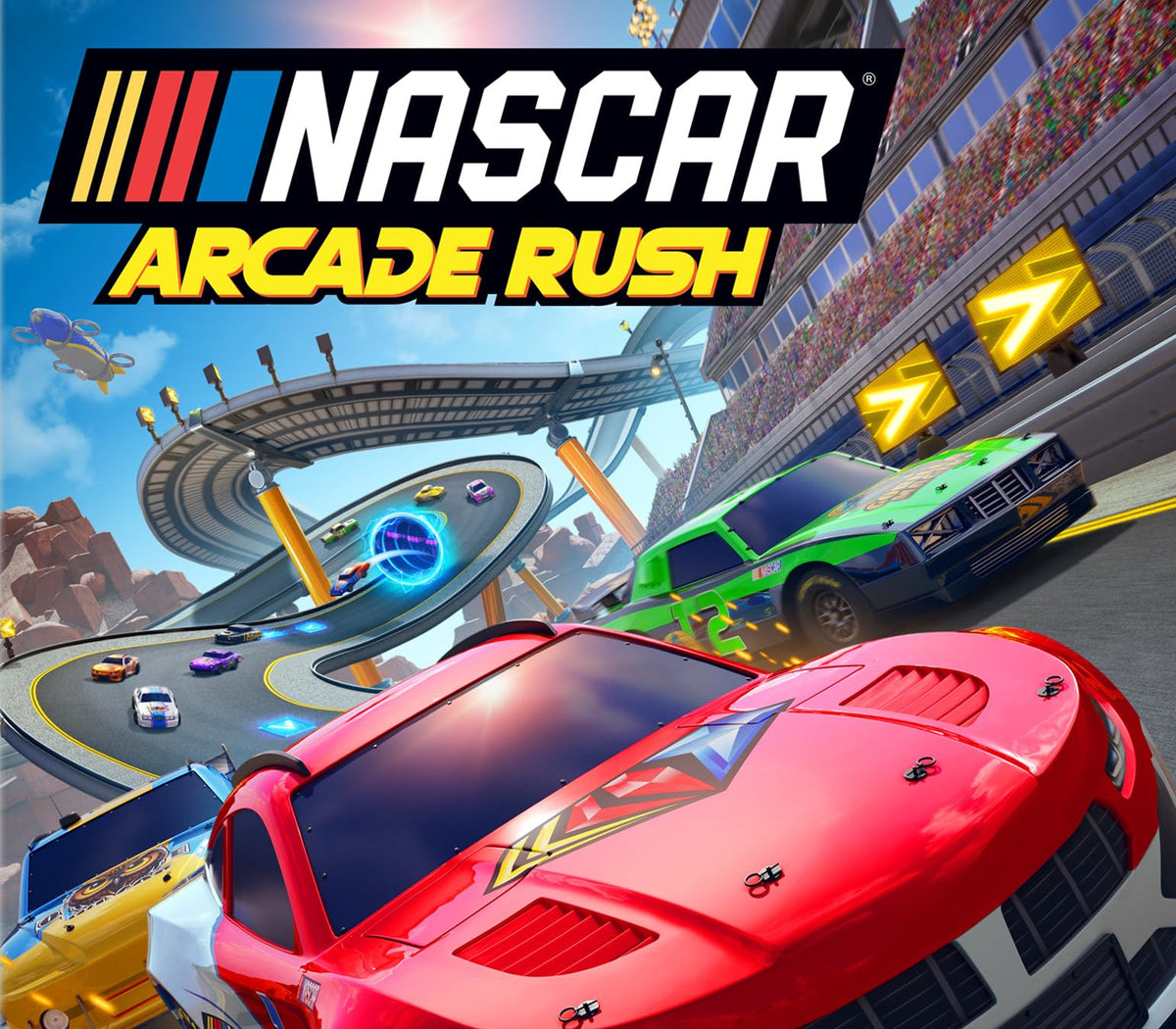NASCAR Arcade Rush EU PS5 CD Key PlayStation 5 -   EUROPE - all countries GameMill Entertainment - [Email/Instant Delivery]