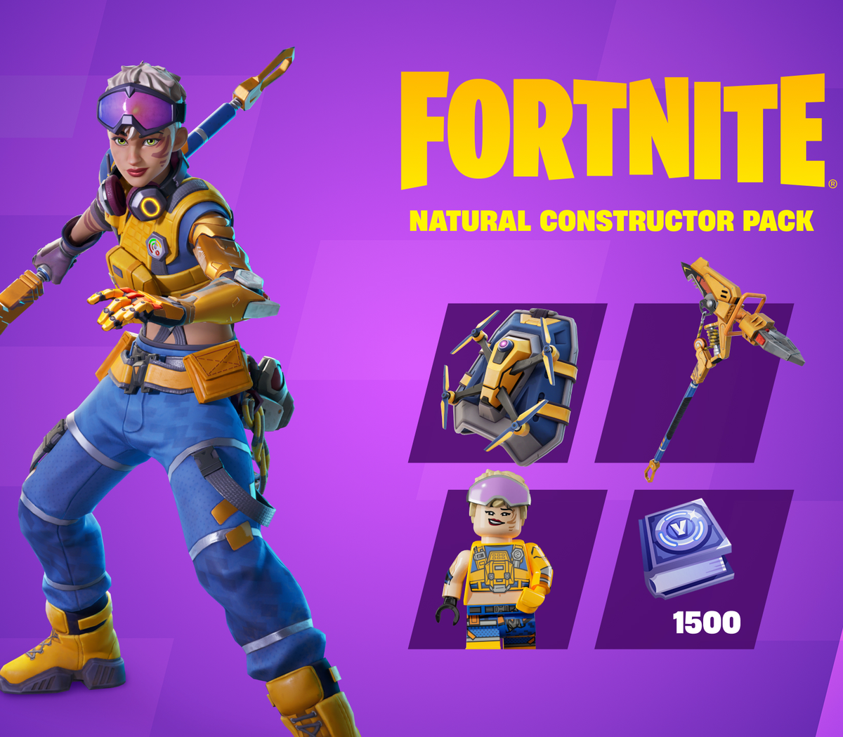 Fortnite - Natural Constructor Pack DLC ZA XBOX One / Xbox Series X|S CD Key Xbox One -  OTHER Epic Games Inc. - [Email/Instant Delivery]
