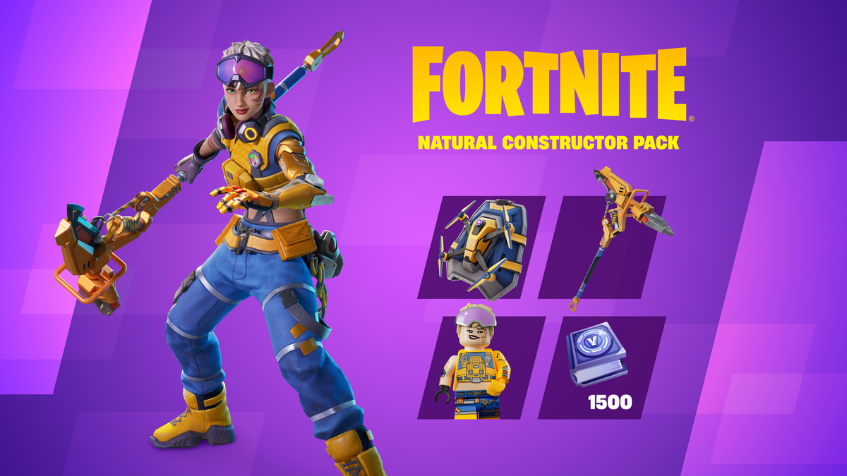 Fortnite - Natural Constructor Pack DLC US XBOX One / Xbox Series X|S CD Key Xbox One -  United States Epic Games Inc. - [Email/Instant Delivery]