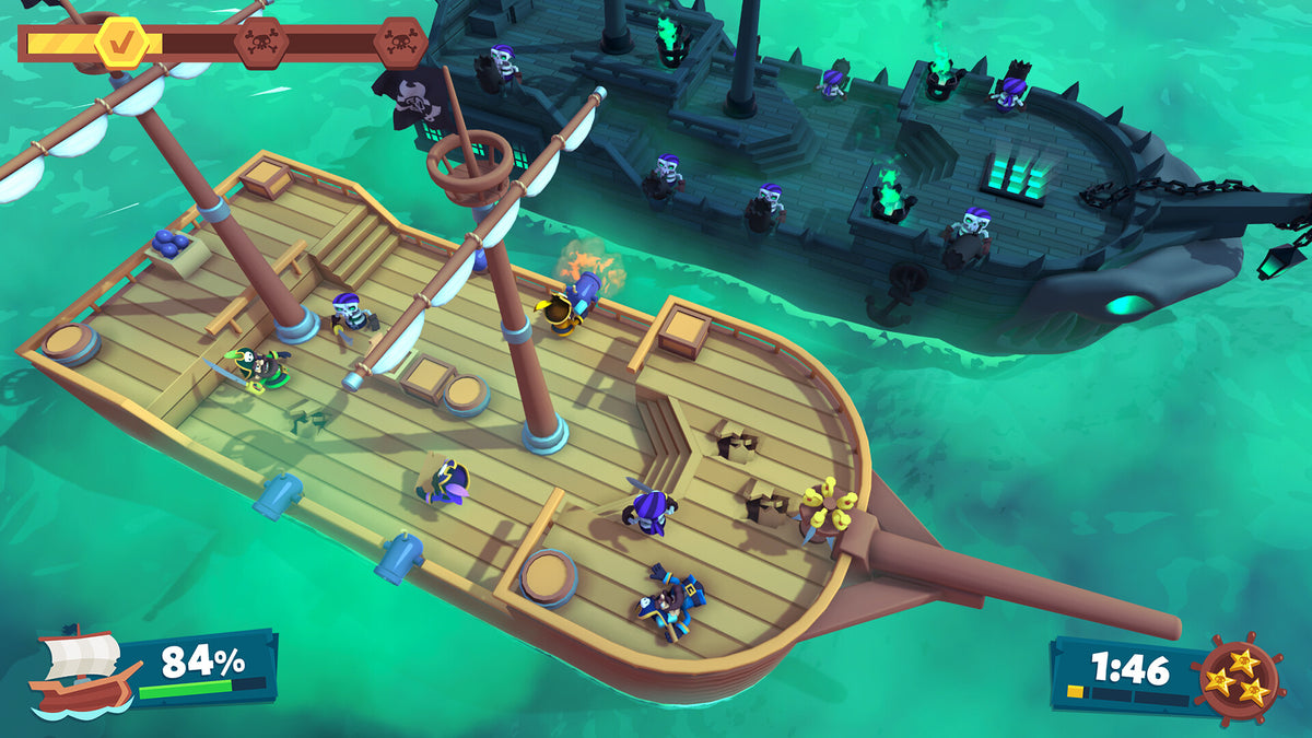 Party Pirates PC Steam CD Key  REGION FREE  [Email/Instant Delivery]