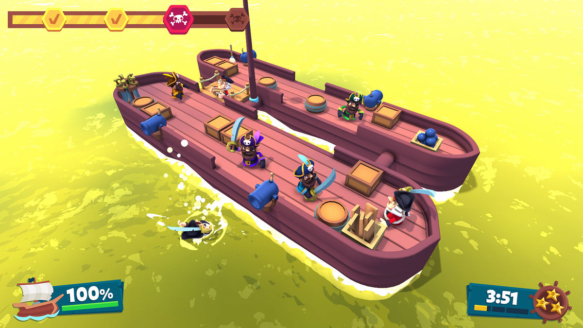 Party Pirates PC Steam CD Key  REGION FREE  [Email/Instant Delivery]