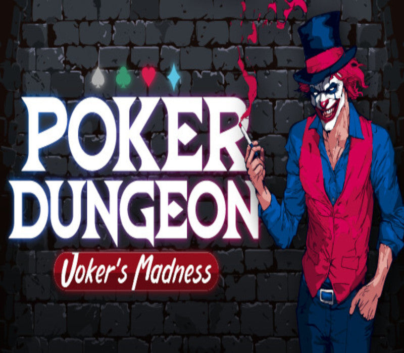 Poker Dungeon : Joker's Madness PC Steam CD Key  REGION FREE fishbone games - [Email/Instant Delivery]
