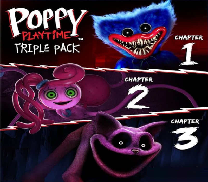 Poppy Playtime: Triple Pack XBOX One / Xbox Series X|S Account Xbox One -  REGION FREE  [Email/Instant Delivery]