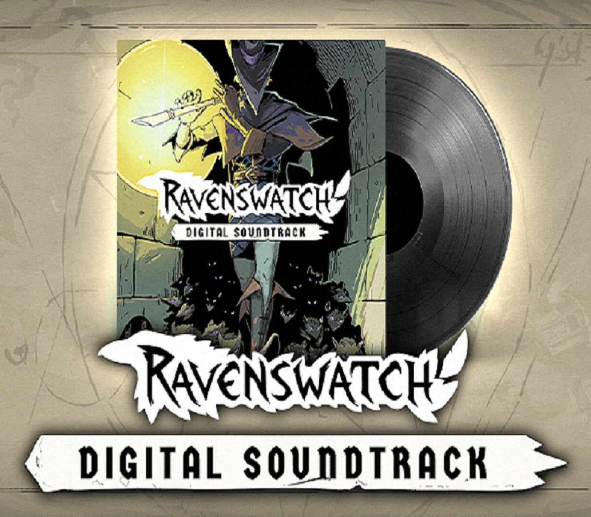 Ravenswatch - Soundtrack DLC PC Steam CD Key  REGION FREE Nacon - [Email/Instant Delivery]