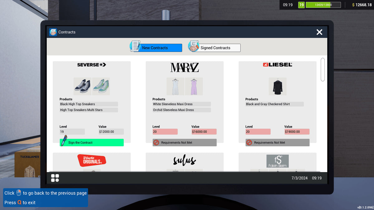 Retail Company Simulator PC Steam CD Key  REGION FREE Business Tycoon - [Email/Instant Delivery]