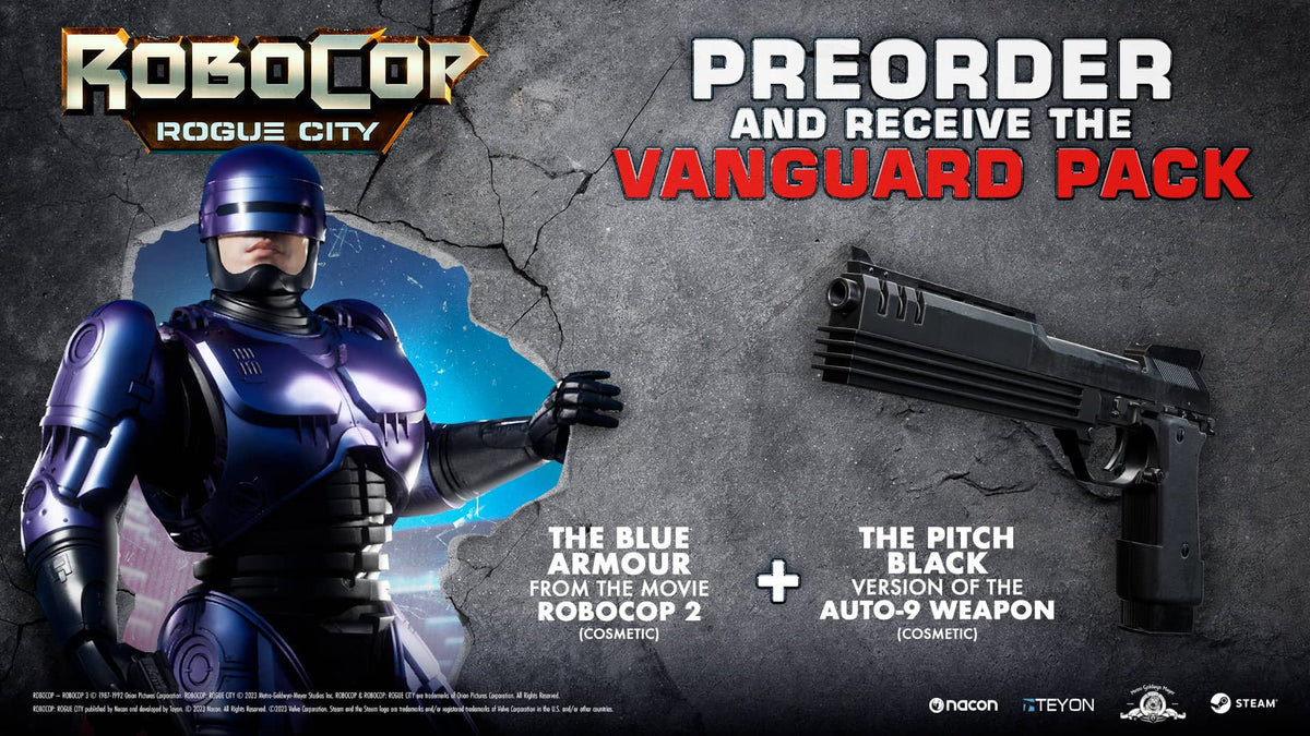RoboCop: Rogue City - Pre-Order Bonus DLC Xbox Series X|S CD Key   EUROPE - all countries Nacon - [Email/Instant Delivery]