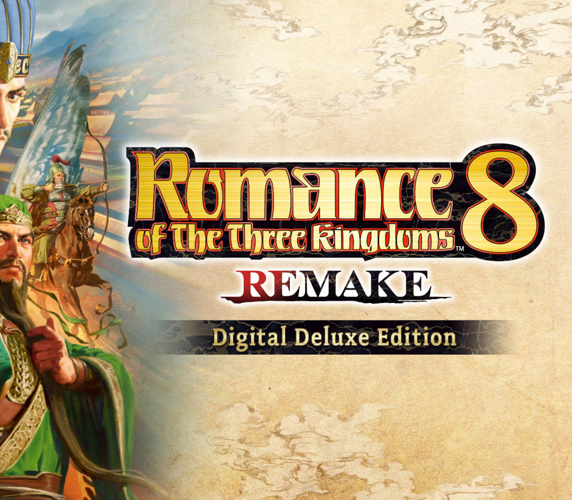 Romance of the Three Kingdoms 8 Remake Digital Deluxe Edition EU PC Steam CD Key  EUROPE KOEI TECMO GAMES CO. - [Email/Instant Delivery]