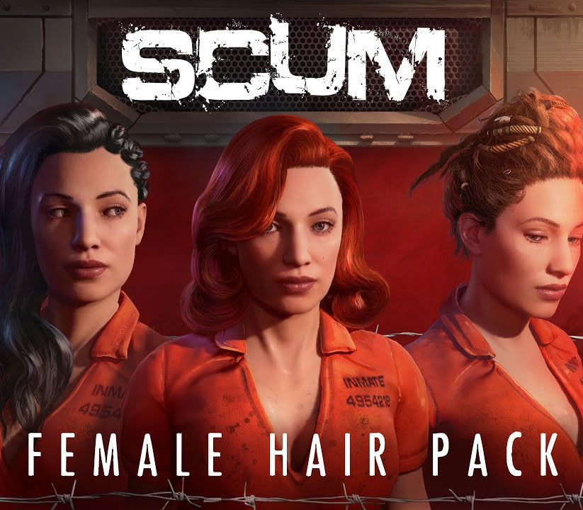 SCUM - Female Hair Pack DLC Steam CD Key  REGION FREE Jagex Ltd - [Email/Instant Delivery]