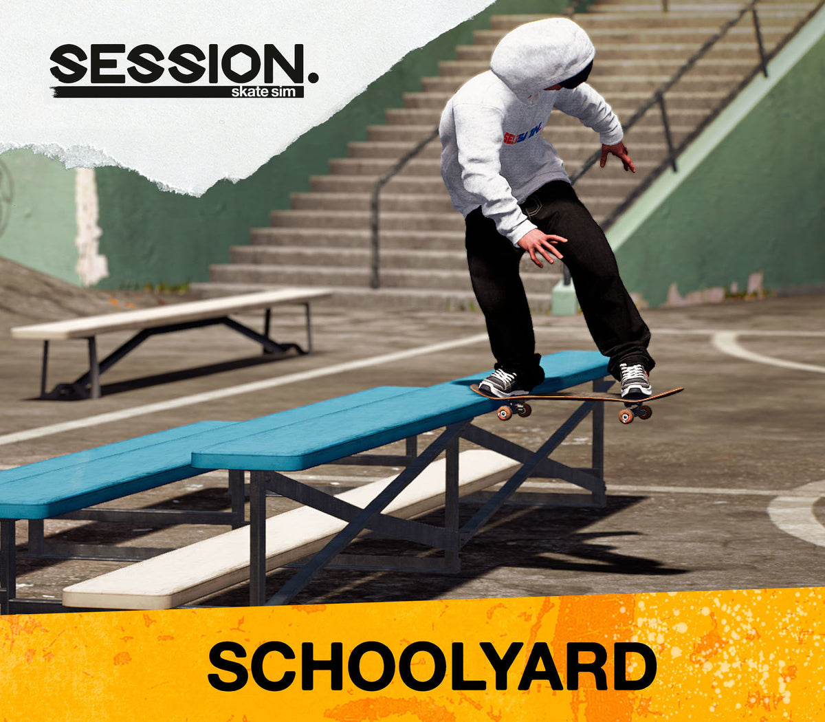 Session: Skate Sim - Schoolyard DLC Steam CD Key  REGION FREE Nacon - [Email/Instant Delivery]