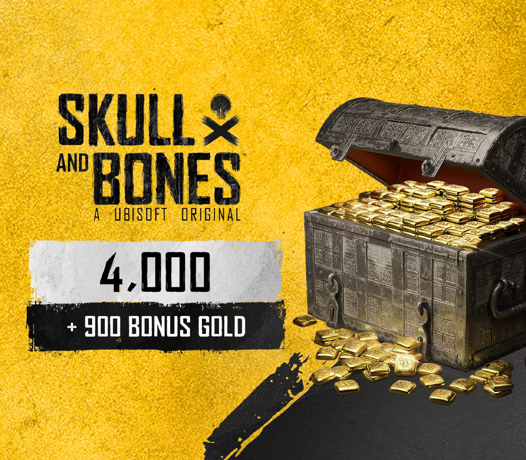 Skull & Bones - 4900 Gold Xbox Series X|S CD Key  REGION FREE Ubisoft - [Email/Instant Delivery]