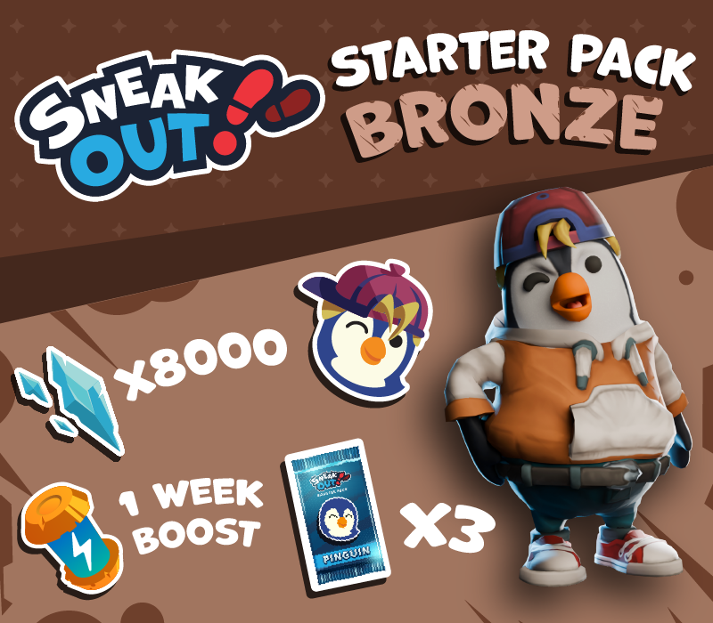 Sneak Out - Starter Pack Bronze DLC PC Steam CD Key  REGION FREE Kinguin - [Email/Instant Delivery]